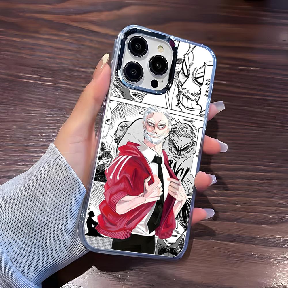 Anime SANDA Phone Case For IPhone 17 Pro Max 16 15 14 Pro Max IPhone 13 Pro Max 11 Plus Transparent Cover
