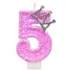 Diamond Number Candle Crown Creative Decoration Birthday Cake Candle Creative Handmade Diy
