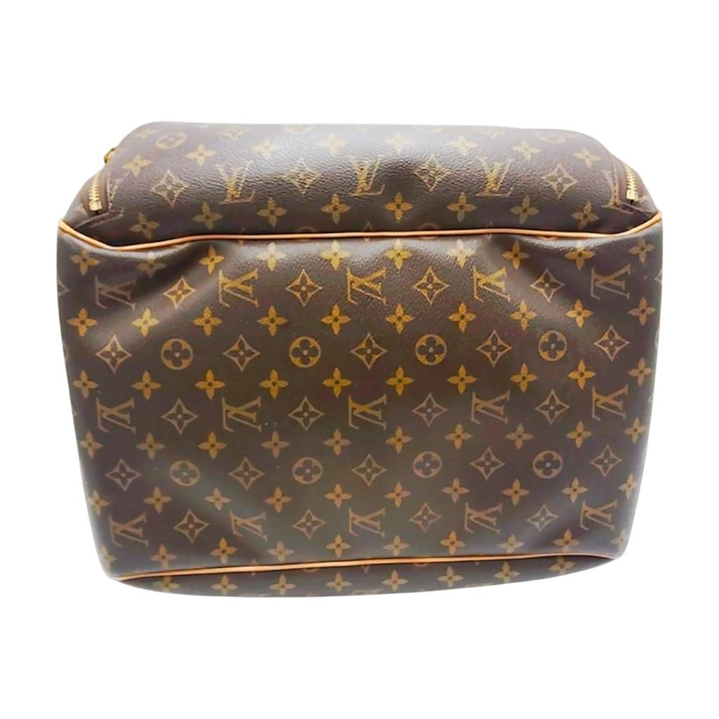 LOUIS VUITTON Monogram Evasion Boston bag Monogram canvas Brown unisex M41443 Used