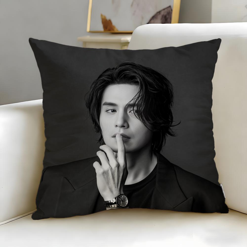 popular actor Lee Dong Wook Cushion Cover Soft & Easy-Wash Pillow Case – Versatile for Couch, Bed, Travel and Office