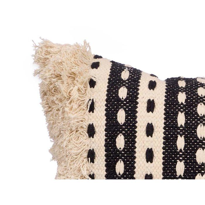 Coussin décoratif - Gift Decor - 4737 - Noir Beige - 45x15x45 cm - Lot de 6 - Taille unique - Poids 10,7 kg