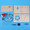 Diy Wooden Hand Cranked Generator Children'S Science Toy Fun Stem Puzzle Physics Experiment Set Children'S Education Toy