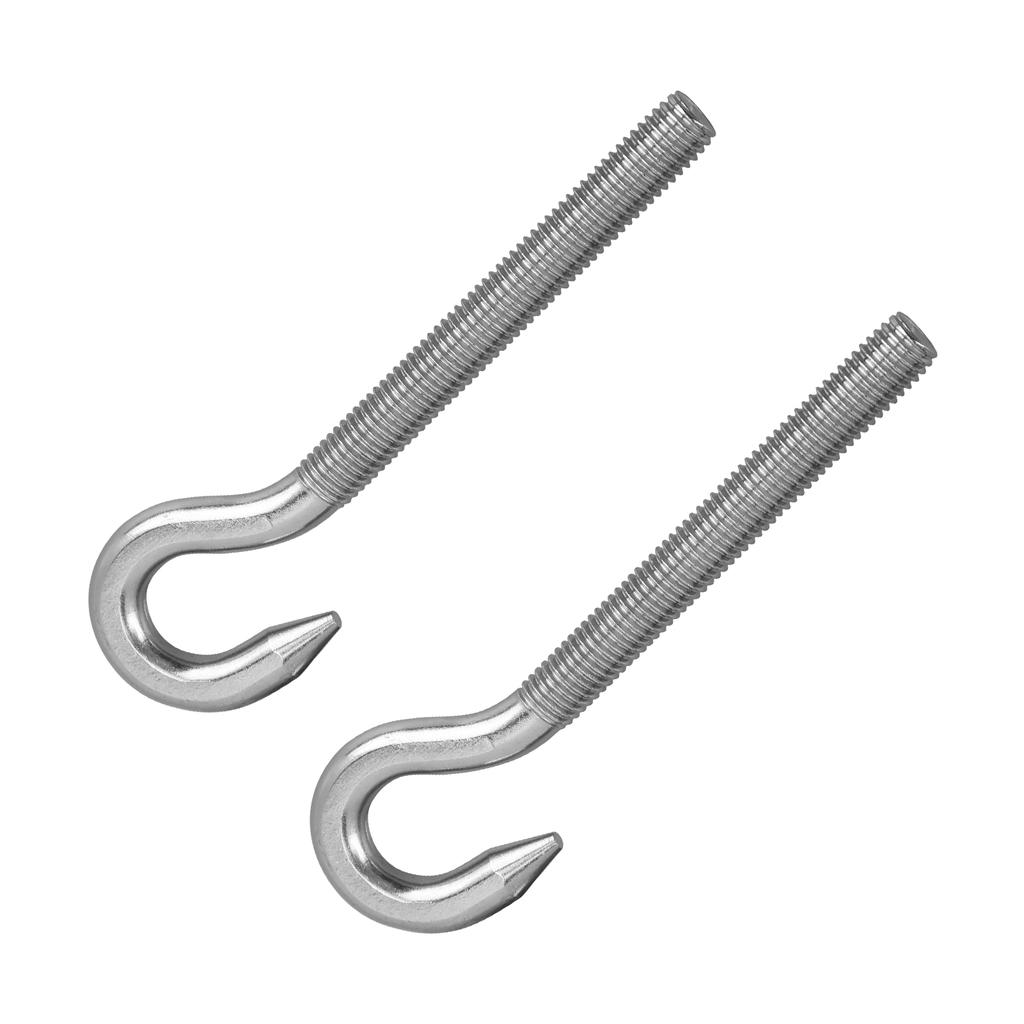 2 Stück M12 Schraubhaken Edelstahl Hohe Härte Korrosionsbeständig Tassenaufhänger