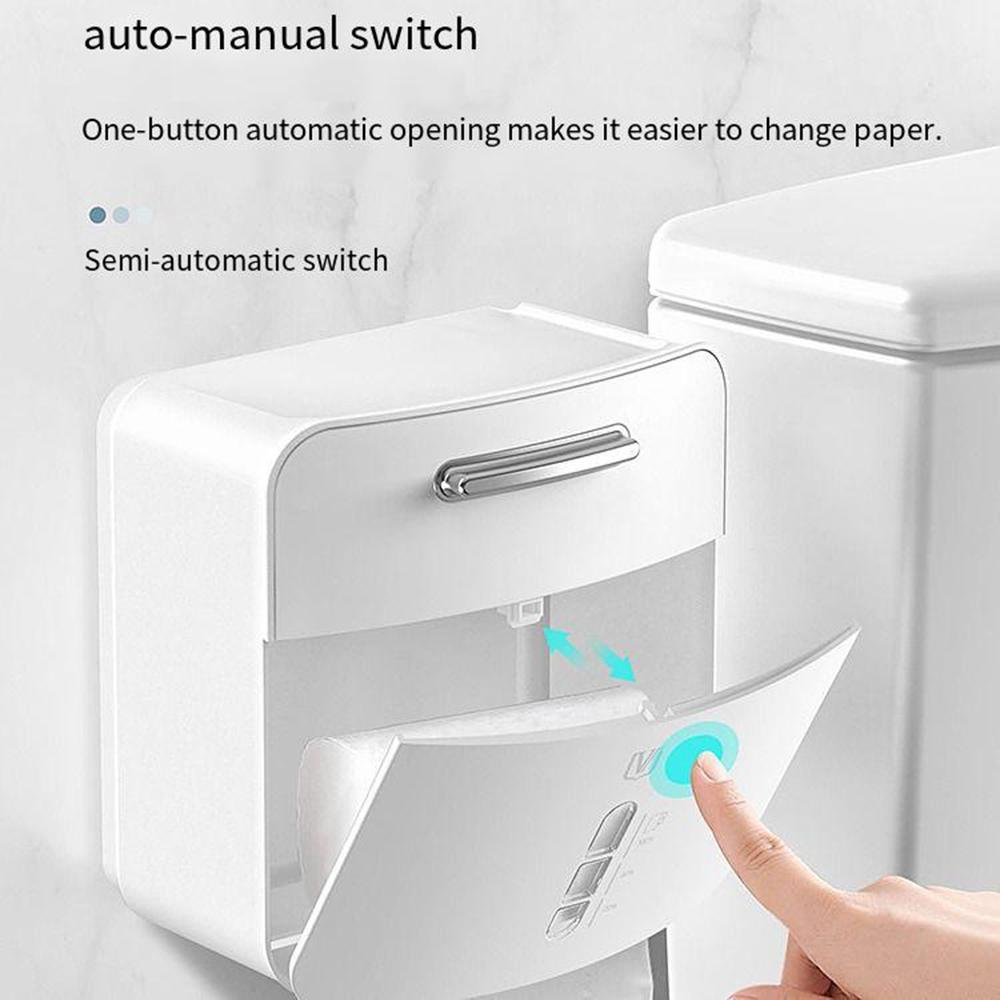 Bathroom Box Toilet Tissue Bathroom Punchfree Toilet Roll Toilet Paper Multifunctional Storage Box