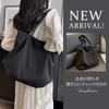 Maytopia Women's Tote Bag, Shoulder Bag, Mother's Bag, Handbag, Zippered, Thick, Large Capacity, A4 Size, Lightweight, Canvas, Stylish, Shoulder