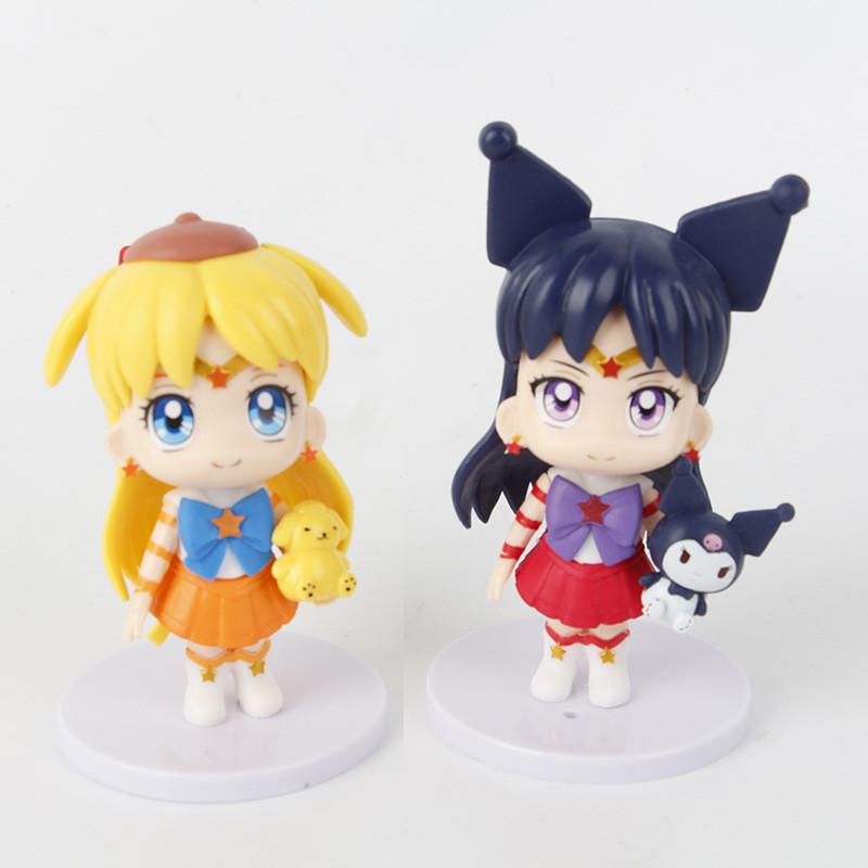 Beautiful Sailor Moon X Sanrio Collaboration Character Figure Collectible Blind Box Pvc