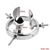 Pleasure Metal Anal Expander Plug for Men & Women - Rear Garden Stimulation & SM Training Toys