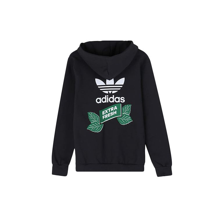 Adidas Originals Bodega Fzhood Logo Print Hoodie Jacket Men Black FP7701
