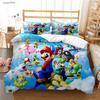 Lovely Carton Anime Al Season Soft Duvet Cover kawai Mai Beding set Premium Soft Comfortable Quilt Cover plus Pilowcase Single/Double/Quen/King