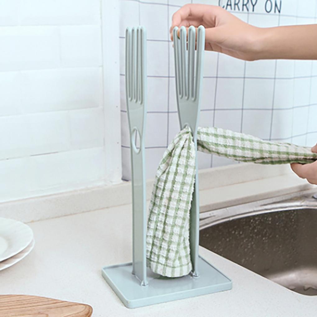 Finger Rubber Glove Drying Rack Drying Rack Blue