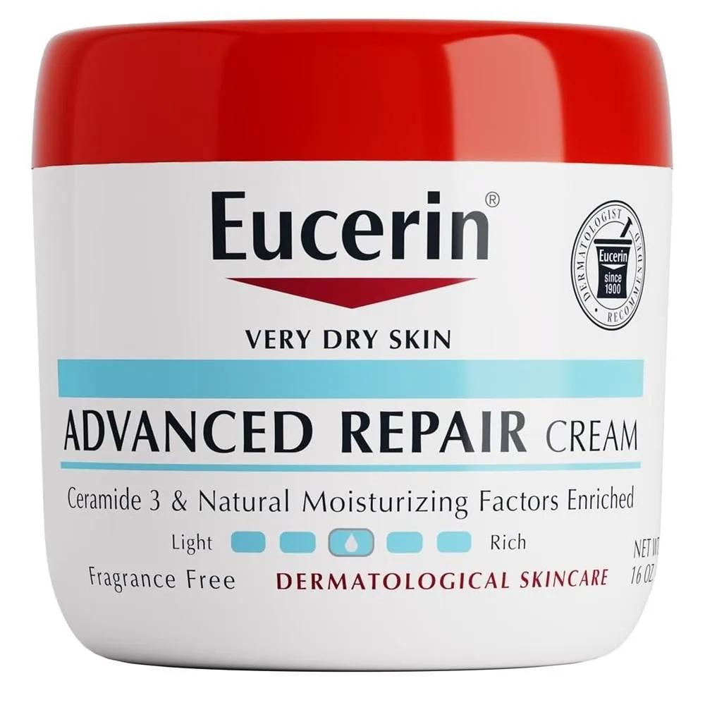 Eucerin Крем для тела 453 г 1 упаковка Advanced Repair Eucerin Advanced Repair Крем для тела для очень сухой кожи