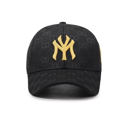 Μαύρο MY Κεντημένο Αλφάβητο Καπέλο Μπέιζμπολ Καπέλο Άνοιξη Καλοκαίρι Καπέλο Ντομ Τουίλ Γείσο Casual Αντηλιακό Γείσο
