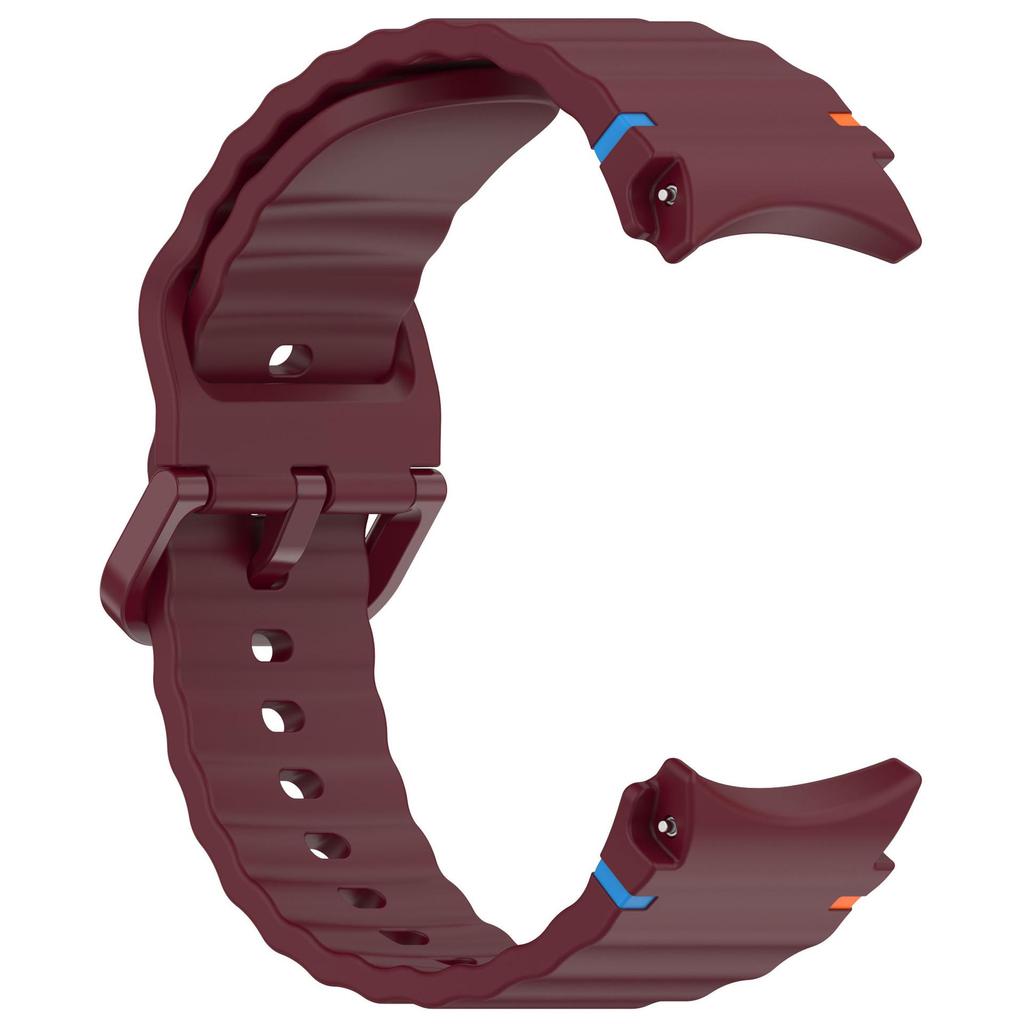 Compatible Silicone Strap with Colorful Buckle for Samsung Galaxy Watch7/FE/6/5/4