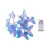Guirlande lumineuse LED oeny Papillon Violet Transparent
