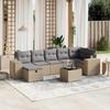 VidaXL Garden Lounge Set with Cushions 8 Pcs, Patio Sofas, Patio Furniture Set, Outdoor Furniture, Mix 3264445