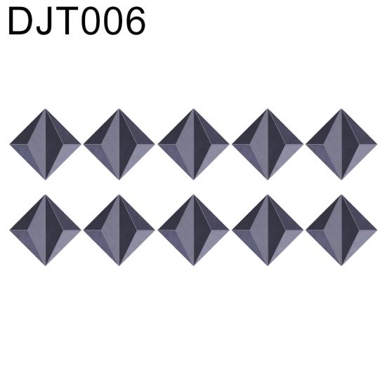 

10 шт. самоклеящаяся ПВХ водонепроницаемая напольная плитка для кухни и ванной комнаты, диагональная наклейка DJT006