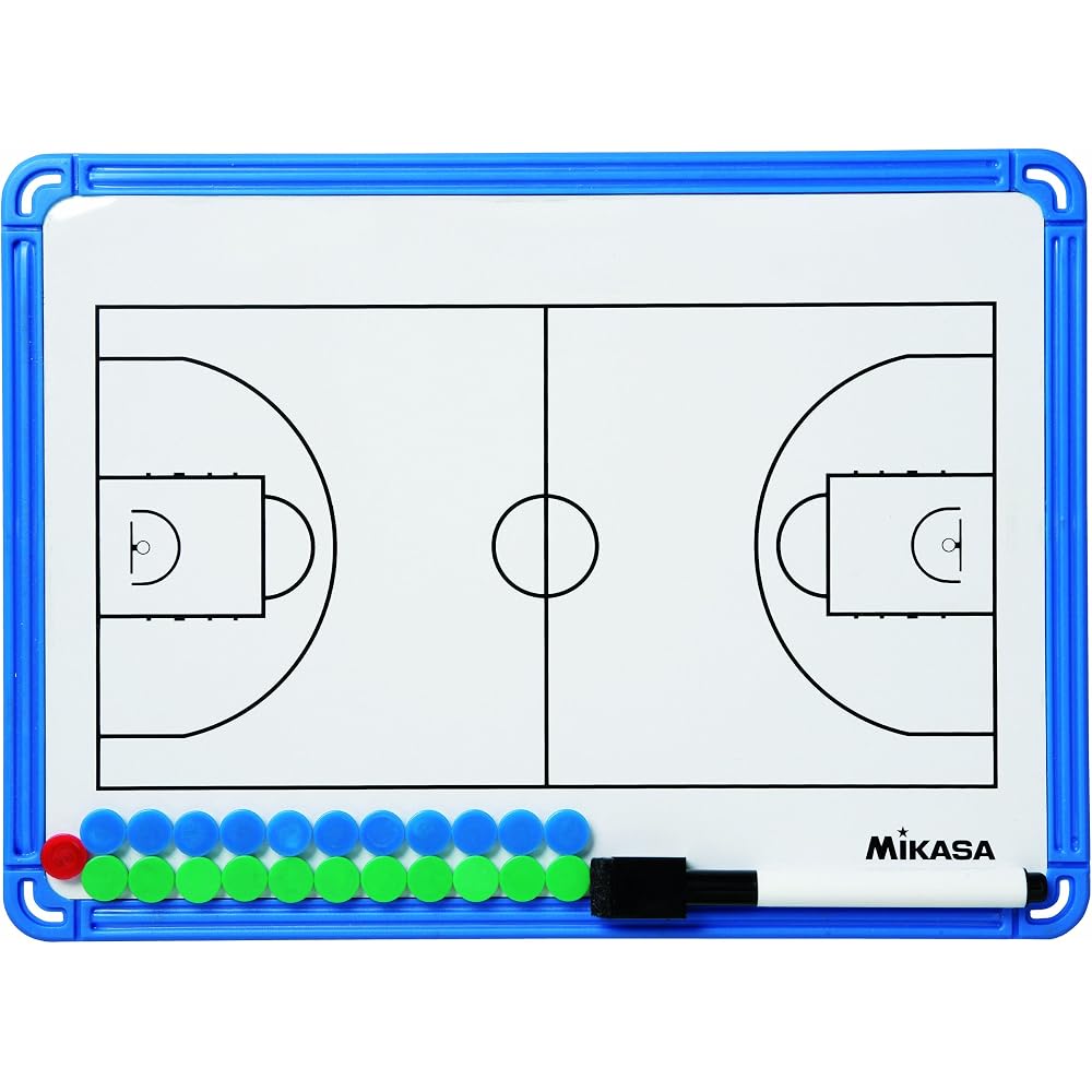 MIKASA Small Tactical Board Basketball with Clear Case SBBS-B