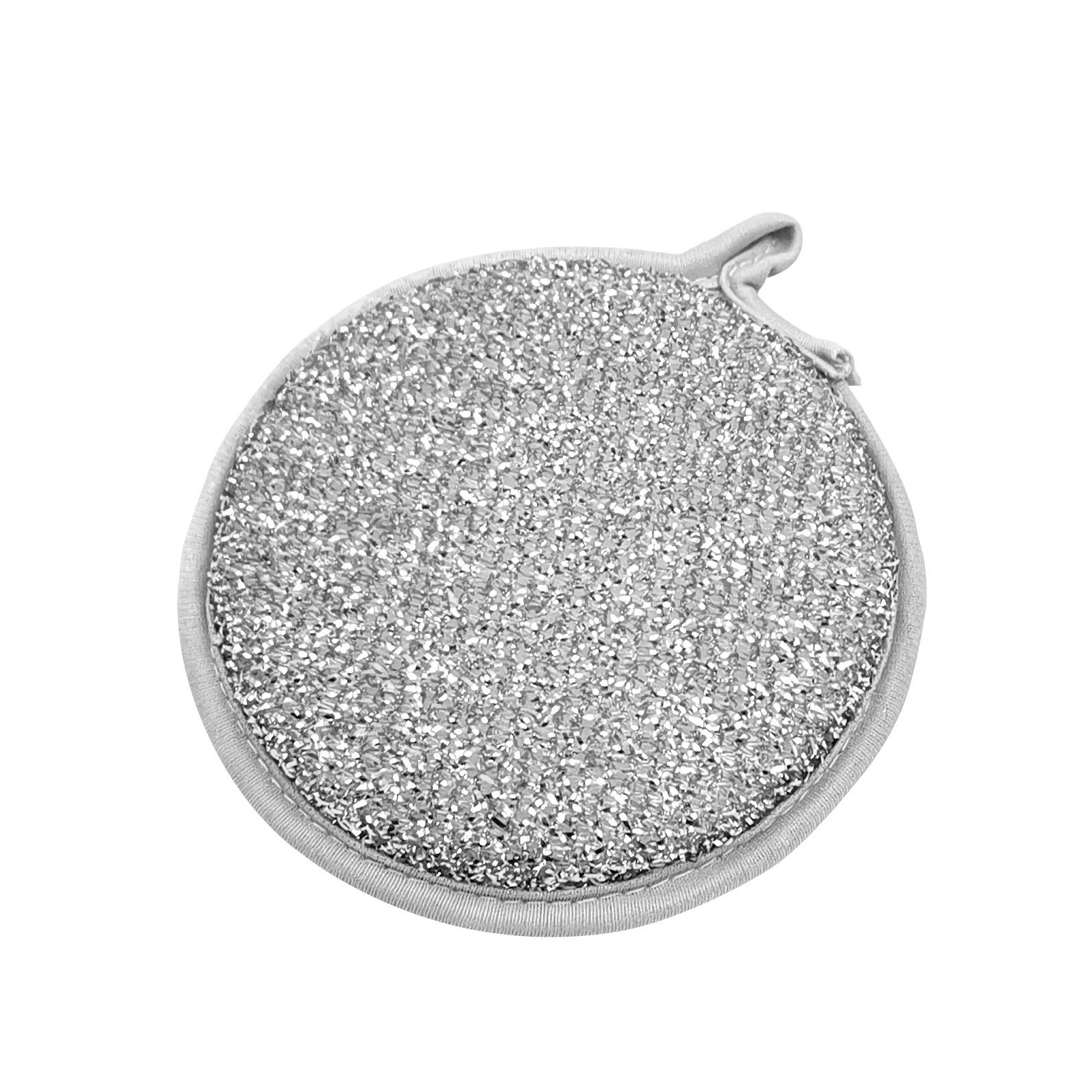 

Губка из стальной проволоки, кухонная щетка для мытья кастрюль и посуды, бытовая чистка, губка-салфетка, тряпка для мытья посуды, губка из серебряной проволоки