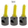3pcs Metal Cable Anchors Cord Holders for Neat Wire Management Including Power and Data Cables for Home and Office