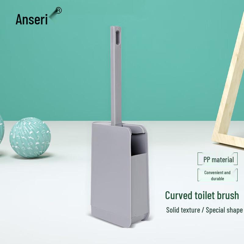 Ansairui Arc-Shaped Long Handle Toilet Brush