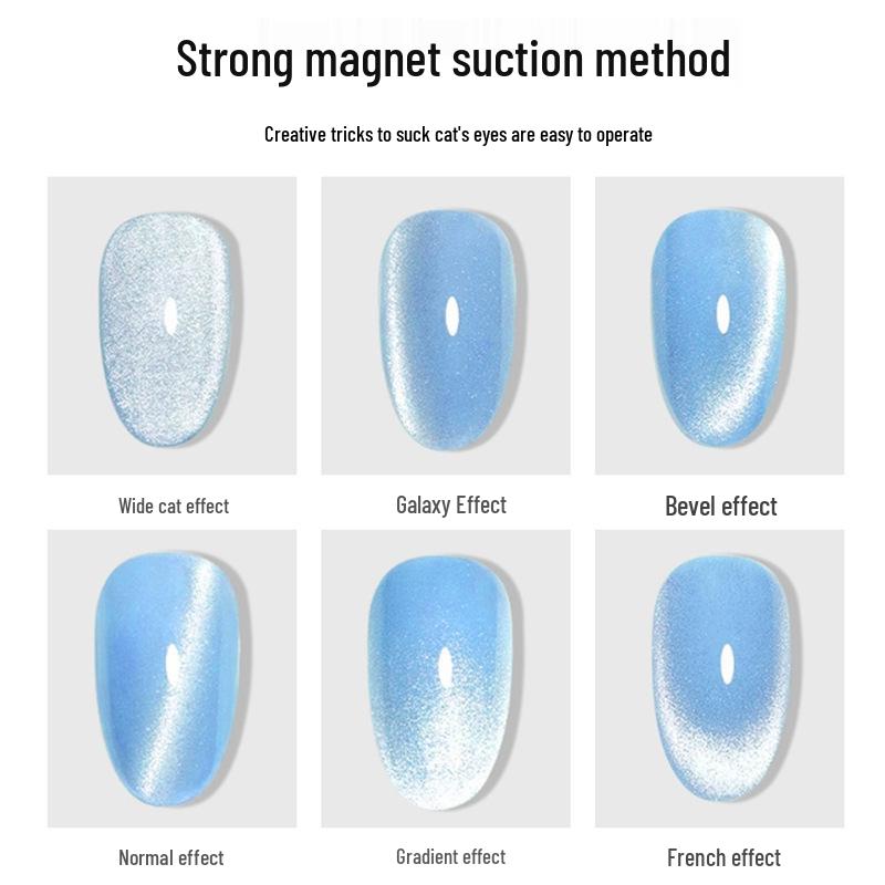 Enhanced Magnetic Nail Art Tool with Anti-Collision Guard