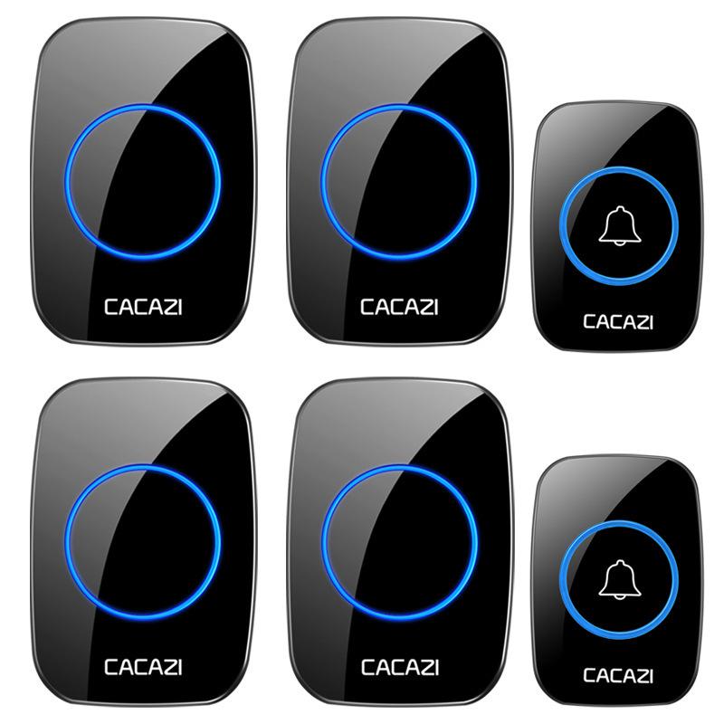 Wireless Waterproof Battery-Operated Doorbell & Elderly Pager No info available чёрный