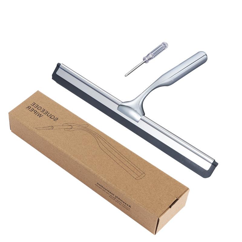 New Type Car Clean Factory Price Stainless Steel Wiper Glass Cleaner Equipped with Hook Glass Wiper Desktop Garbage Cleaner