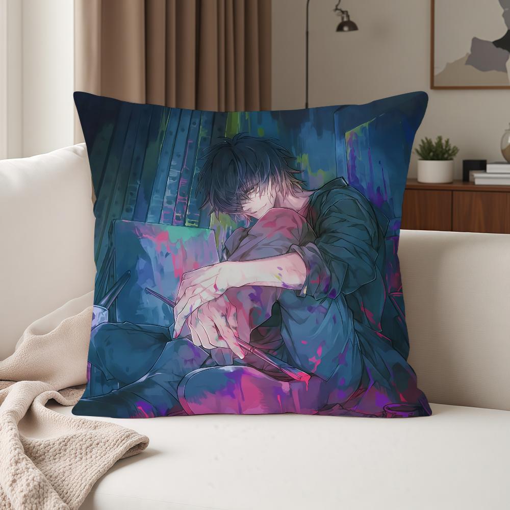 

Game Slow DDamage Towa Pillow Case Suitable For Bedrooms Living Rooms Cars Home Decoration 30cmx30cm