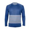 Herrenmode Bedrucktes Raglan Langarm Sportoberteil