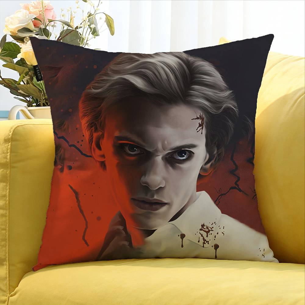 Actor JJamie Campbell World Various Sizes Square Pillow Case For Car Home Bedchamber Decor
