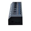 USB 3.0 2.0 Hub 7-Port USB Extender USB Splitter with Independent LED Switches Multi USB Port Hub for Laptop PC Devices