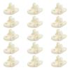 15pcs Greenhouses Pulley Plastic White Durable Ventilator Pulley Wheel for Agriculture Livestock Farms Greenhouses