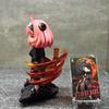 Anime Play House Anya Forger Cos Uchiha Itachi Two-Dimensional Beautiful Girl Hand-Made Ornament Collectible Action Figure Model