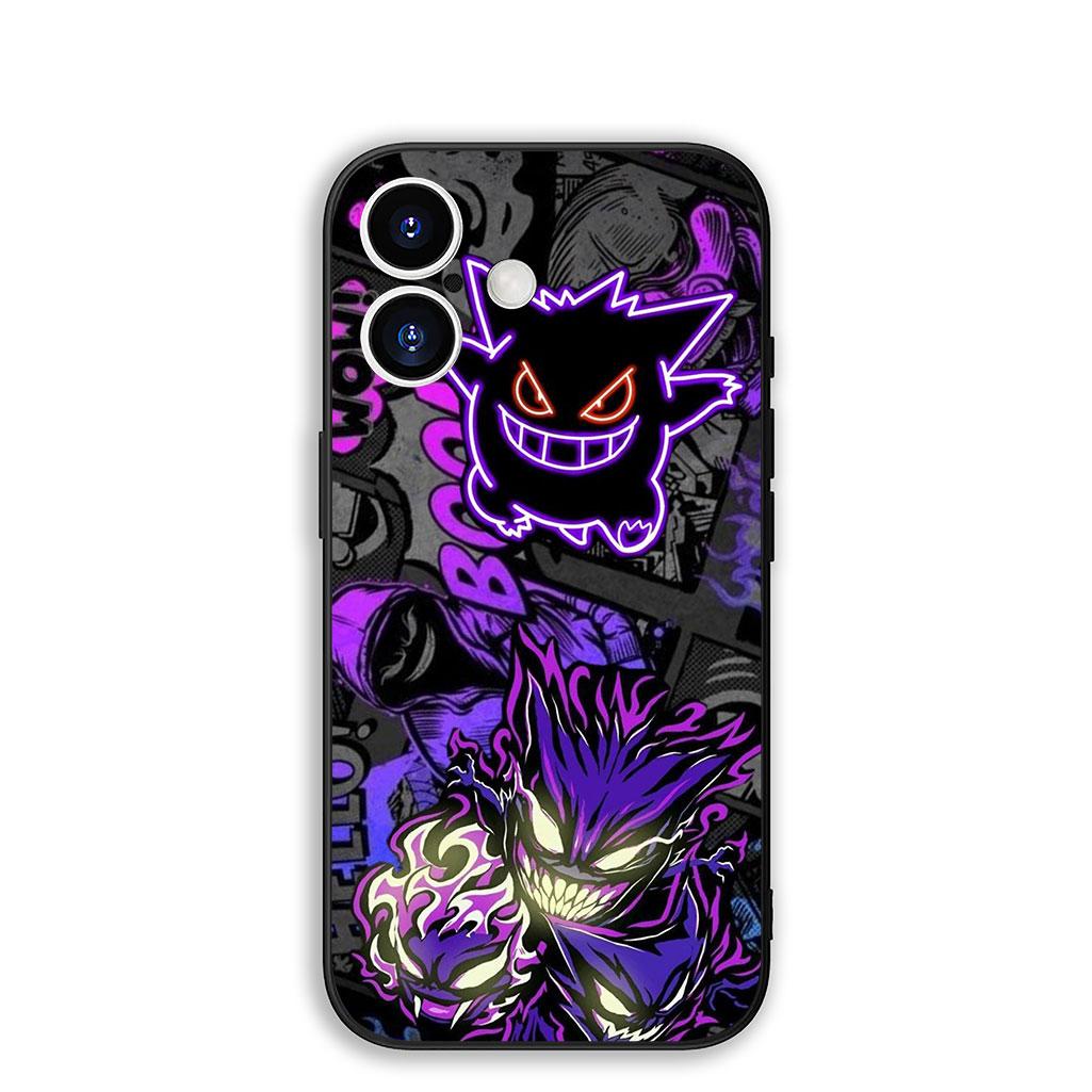 

for Motorola Moto G82 G20 G22 G23 G32 G8 G7 G9 Power Plus G41 G30 G71 E22 E13 E20 E32 Phone Case Gengar P-Pikachus P-Pokemons GO Motorola Moto G30