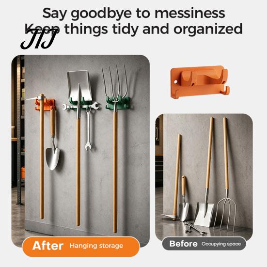 Wall Mounted Organizer for Hammers Mount Garage Tool Organizer, Heavy Duty ABS Compact Storage Bracket, Weather Space Saving Hooks Resistant