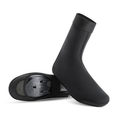 High Density Waterproof Cycling Shoe Cover With Reflective Tape Night Riding Safety Easy Access Closures Waterproof