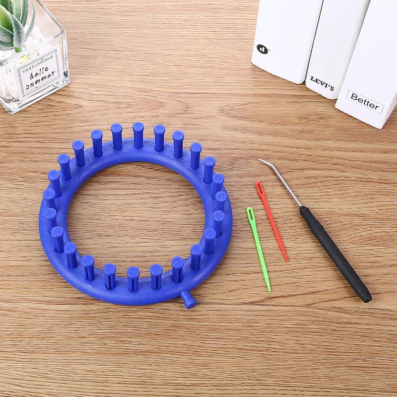 DIY Knitting Loom for Easy Scarf and Hat Making - Beginner-Friendly Tool Set