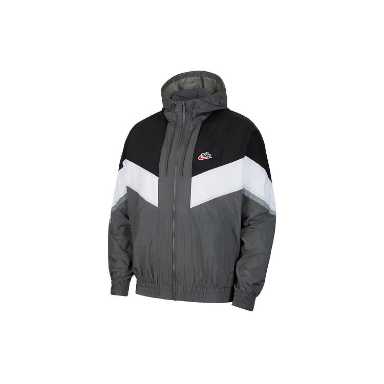 Nike Sportswear Windrunner+ Hooded Reflection Jacket Men Grey Gray Men s CZ0782-068 M