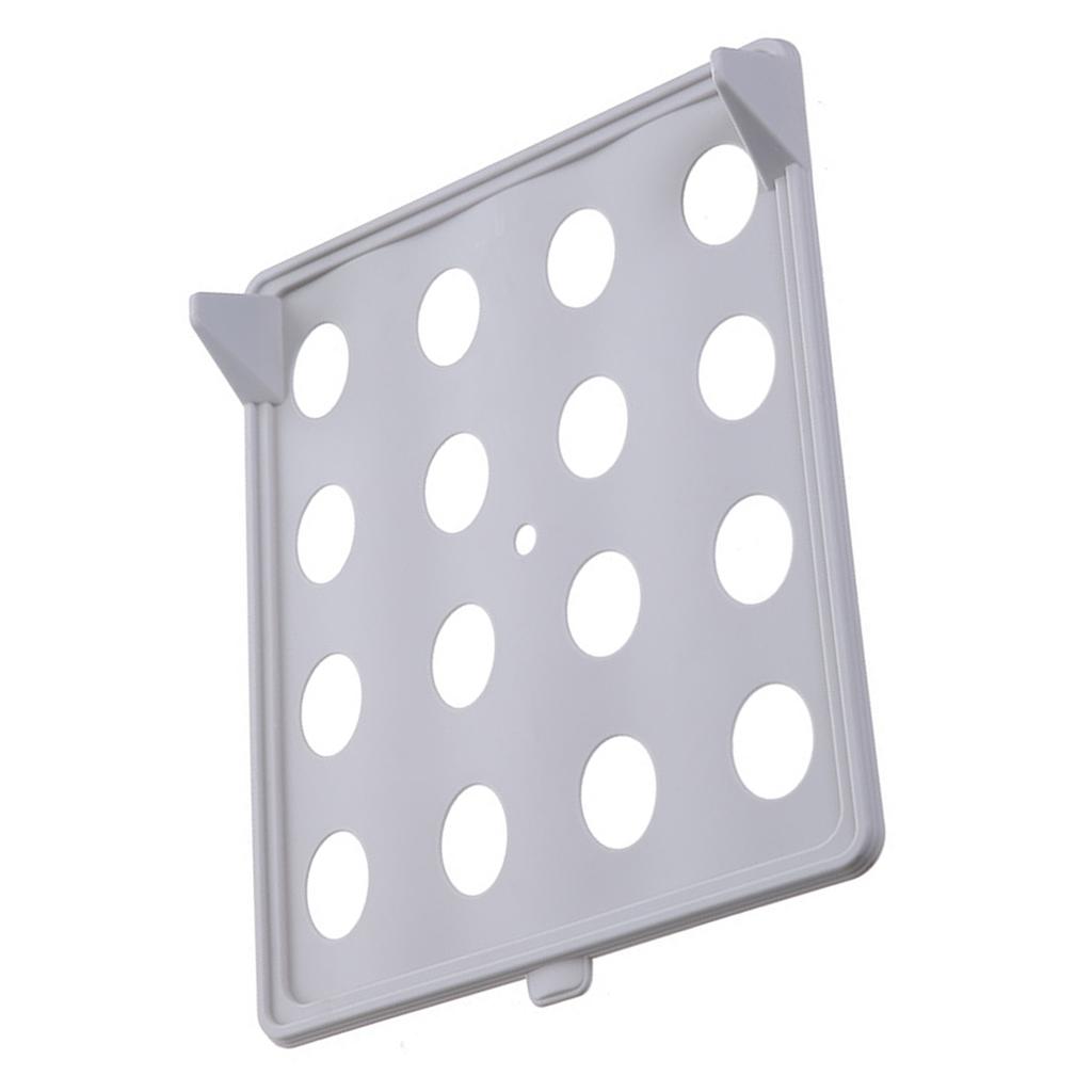 Clothes Organizer Tray Innovative Household T Shirt Clothing Folding Storage Shelf Rack Grey