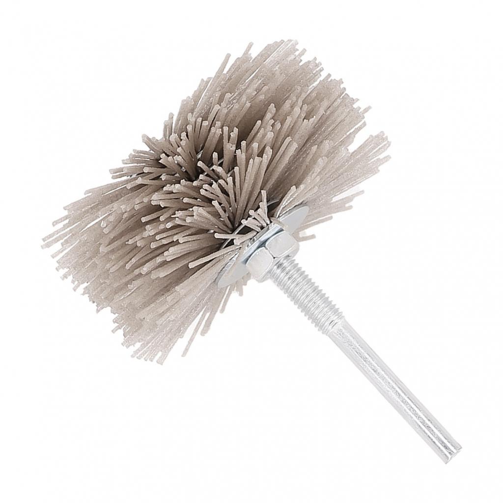 1 pieza Cepillo de Rueda de Nailon Abrasivo 80-600 Granos 80mm Rectificado