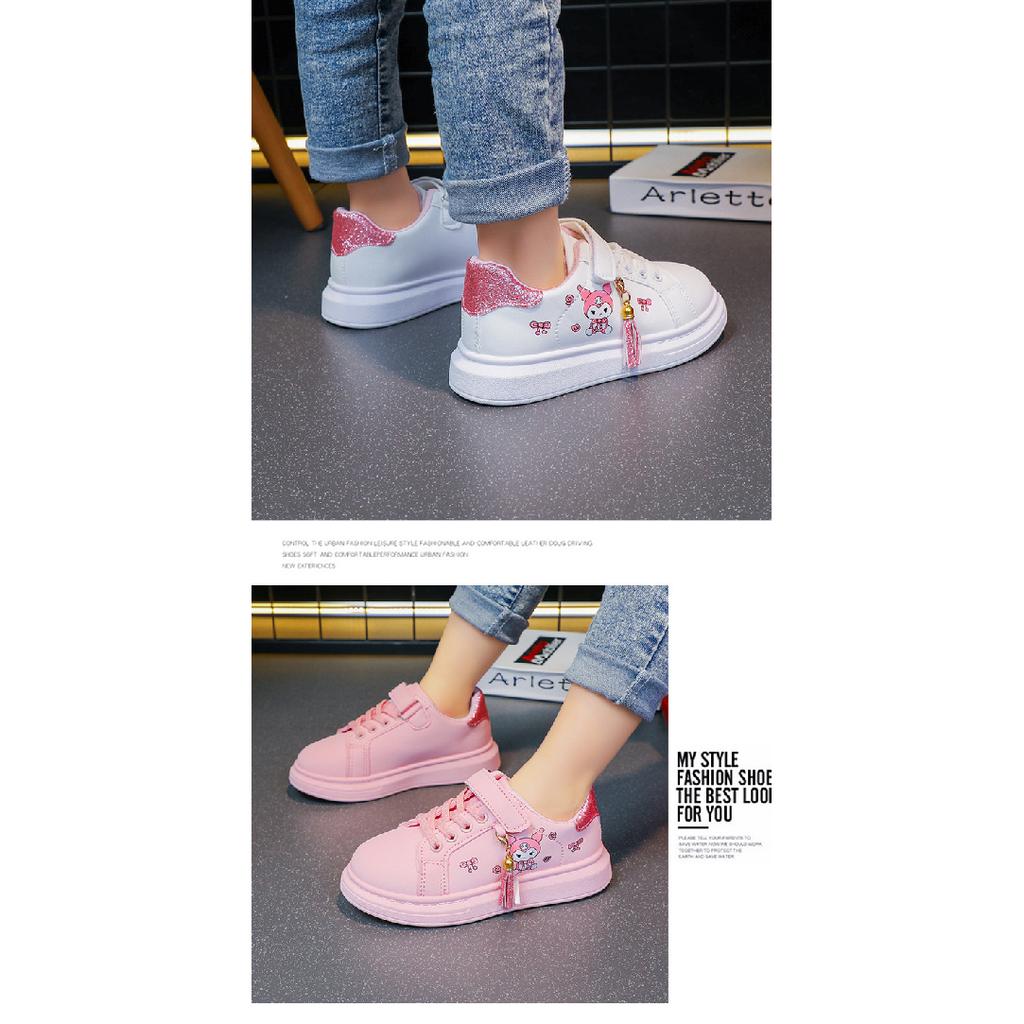 Kuromi shoes shoes for kids girls sneakers skate white shoes for kids size 25-36