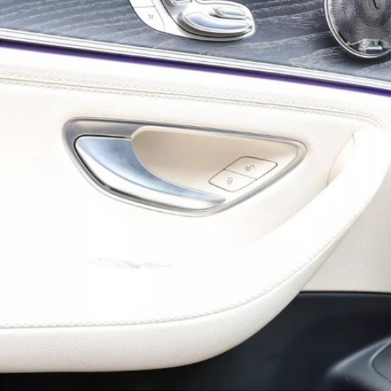 Car Door Lock Unlock Switch Cover For Mercedes Benz W205 W213 W222 C218 X253 EQC