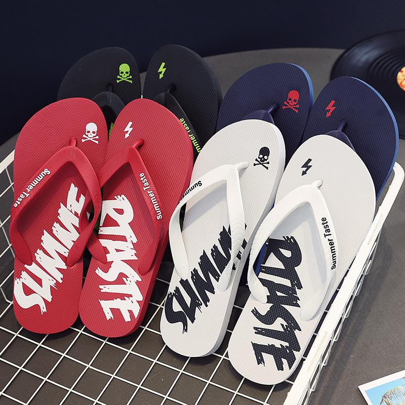 

Flip-flops men s slippers men s trendy beach shoes men s summer new outdoor wear personalized sandals men XS code recommends 38-39 feet