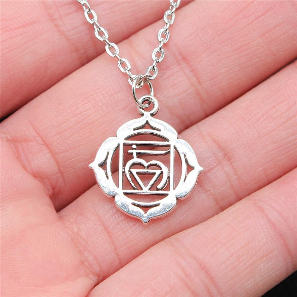 OM Jógový náhrdelník na krk 43cm řetízek Dámské šperky Plážové Boho věci