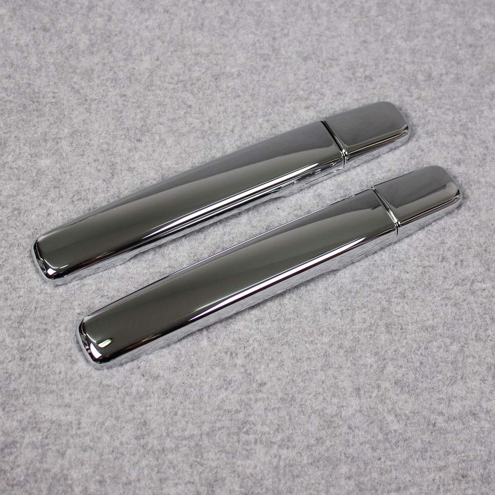 RUIQ Chrome Outer Door Handle Covers for Mitsubishi EK X and EK Wagon B30 Specially Designed for the Mitsubishi EK X and EK (Full Coverage) Series.