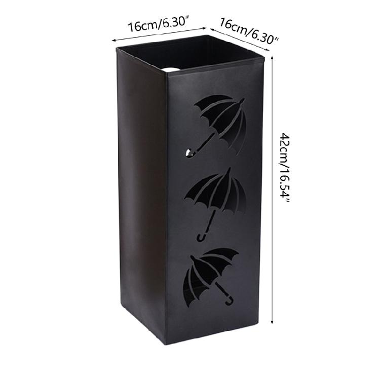 Umbrella Stand Rack Decorative Umbrella Holder Bin Multipurposes Stick Holder