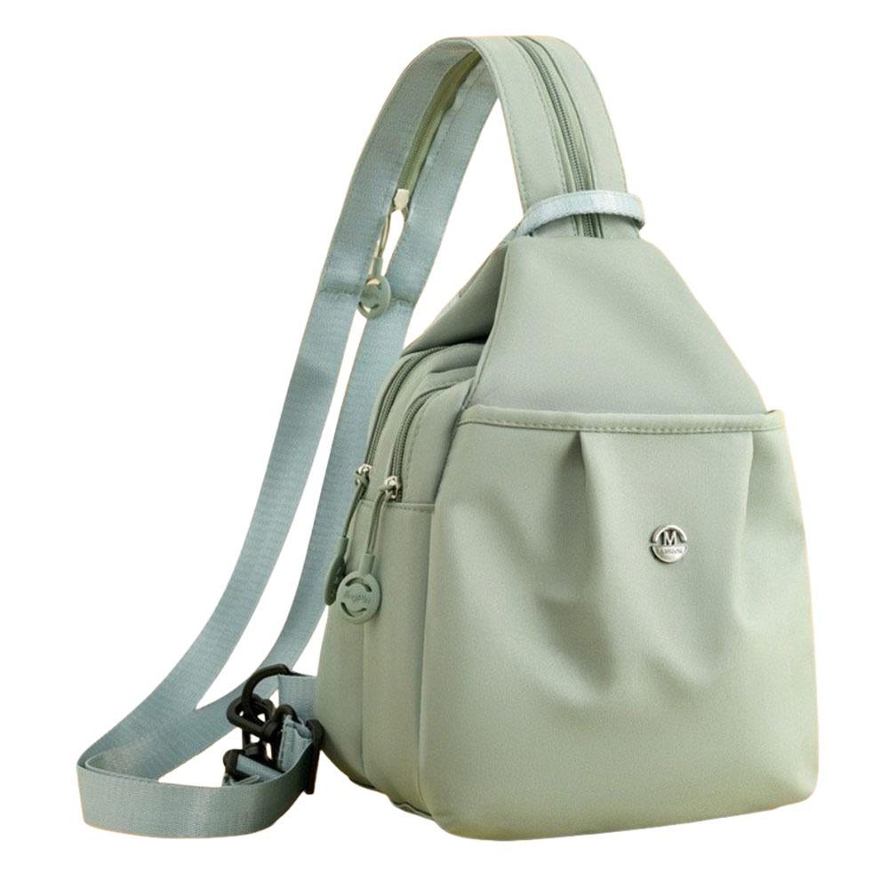 Fashion Oxford Fabric Backpack Multi Layer Waterproof Chest Bags Large Capacity Multi-purpose Travel Bag Unisex