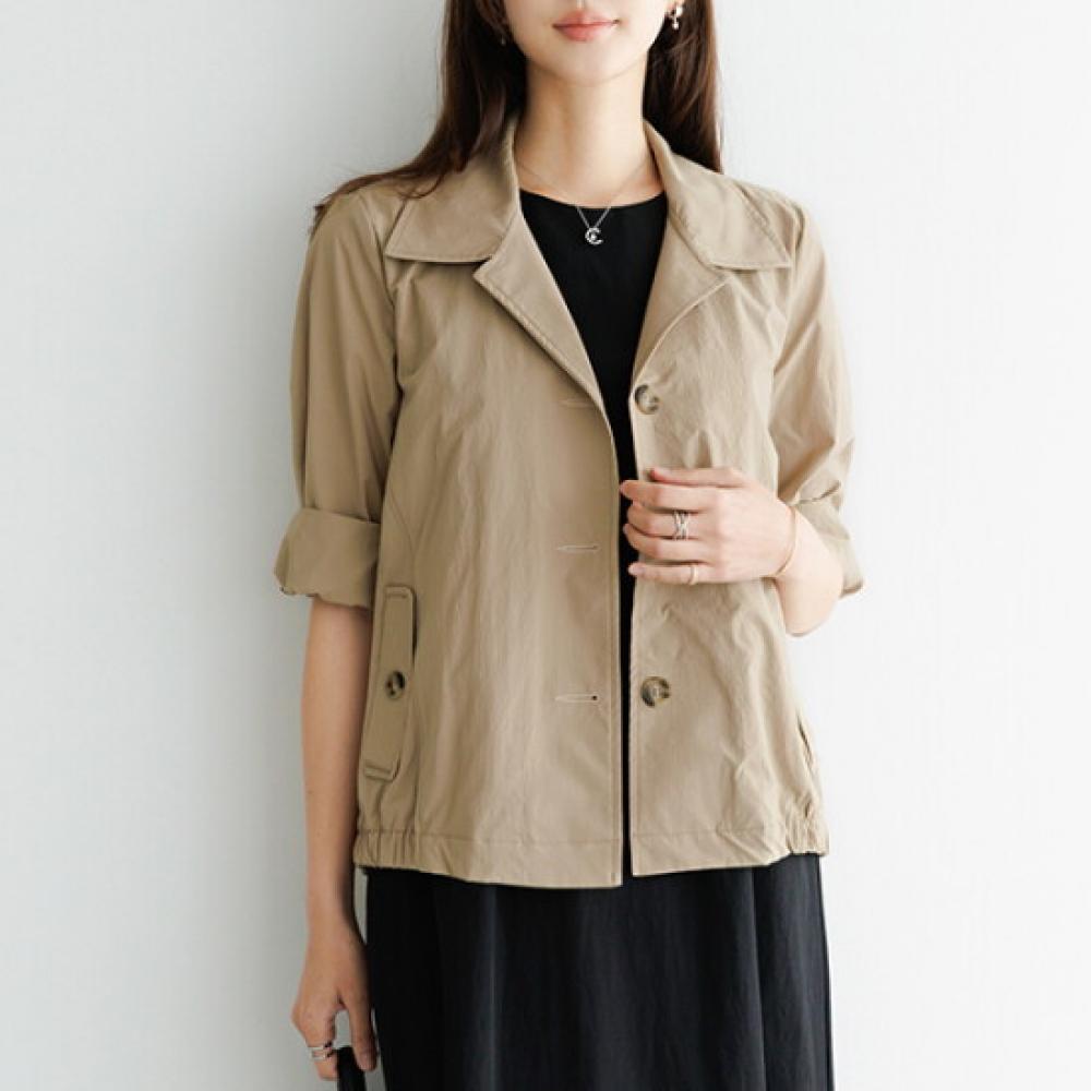 Dedra Square Collar Jacket Tbf3072