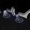 HAY2  1/2Pcs LED HD Projector Lamp Car Door Wireless Welcome Light For Mercedes Benz B/C/E/S Class A Class C200L GLC GLE CLA CLS AMG