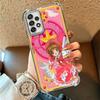 Cardcaptor Sakura Cute Girl Plating Phone Case For Samsung A17 A07 A37 A57 A16 A56 A15 A55 A14 A54 A13 A53 A26 A36 A25 A35 A24 A